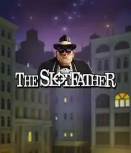 Immerse yourself in the shadowy realm of The Slotfather game by Betsoft, highlighting a powerful mafia boss posed against a nocturnal cityscape. This graphic conveys the dramatic ambience of the organized crime, with the boss dressed in a classic black suit and fedora. Perfect for players who enjoy mafia stories, delivering a thrilling escape. 