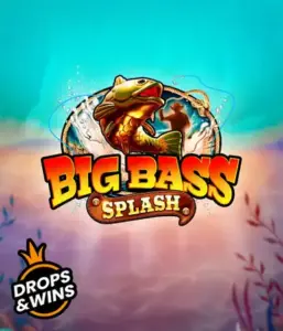 Dive into the action-packed world of Big Bass Splash slot by Pragmatic Play, showcasing a vibrant fish splashing out of water. This graphic depicts the heart of fishing with striking visuals and energetic text. Great for those who love fishing-themed games, delivering a fun-filled adventure. 